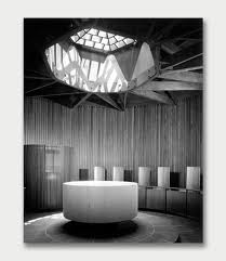 The inside view of the Oreon E. Scott chapel