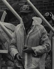 Charles Smith; Drake Realys Official since 1950. Photo by Renee Hujanen. Copyright Drake University.