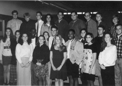 Student Senate '94. Provided by The Quax